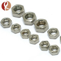 China Manufacturer High Quality Grade 5 Titanium M10 Hexagon Nut